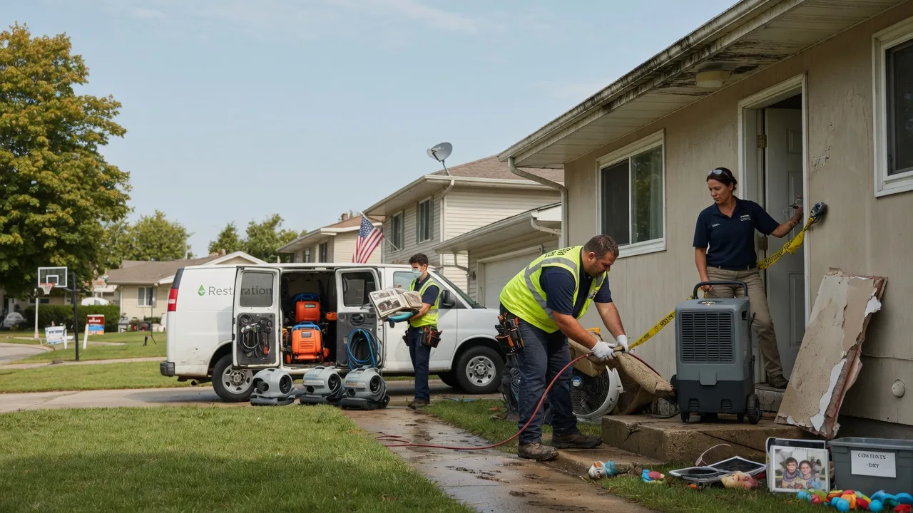 Water Damage Restoration in Ford Cliff, PA near me